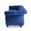 Canapé à accoudoirs arrondis en velours de 84,5 po Glidden-729371314
