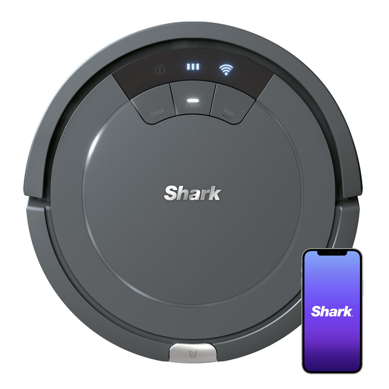 Ion Wi-fi Connected Robot Vacuum, Gray