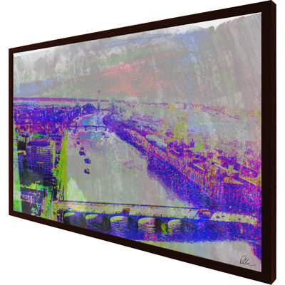 London Eye View - Single Picture Frame Print