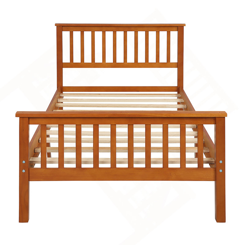 Lit plateforme, Chêne
