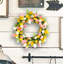 Couronne luxueuse en polysilk fleur de tulipe-22088886-22088888