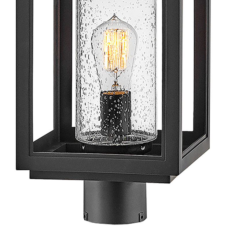 Medium Post Top Or Pier Mount Lantern, Black
