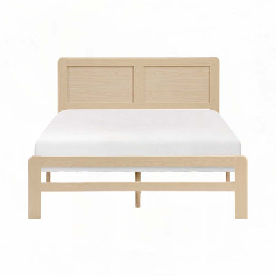 Lit plateforme en bois