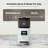 Penthouse Paws® Smart Automatic Dog Feeder with LCD screen– 6L Capacity, App-Controlled, Voice Recorder, Anti-Jam, Battery Backup – Black - Stainless Steel-98469374