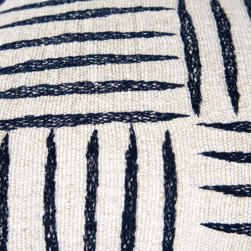 Coussin en coton et polyester, Naturel / Beige, Alternative au duvet