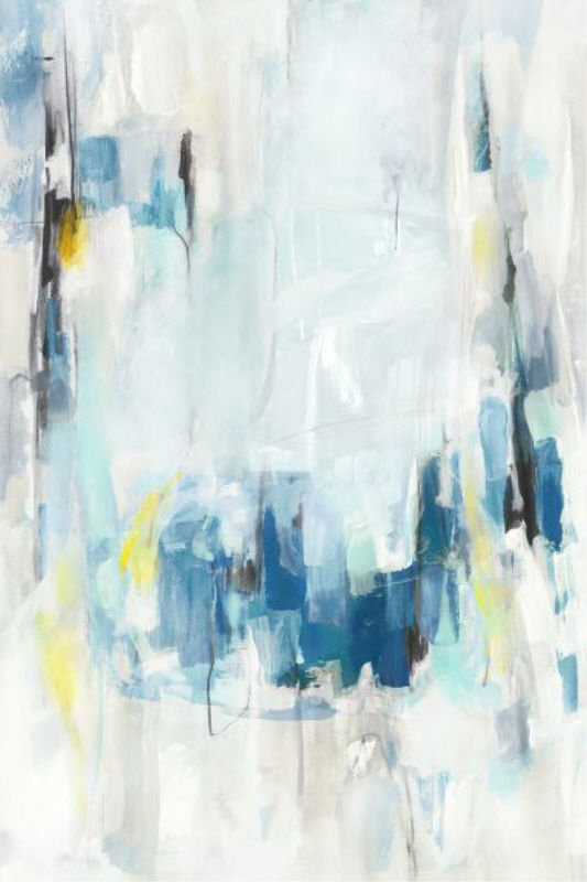 Blustery Strokes II Print by Elena Carlie, Glass Coat, 60" H x 40" W