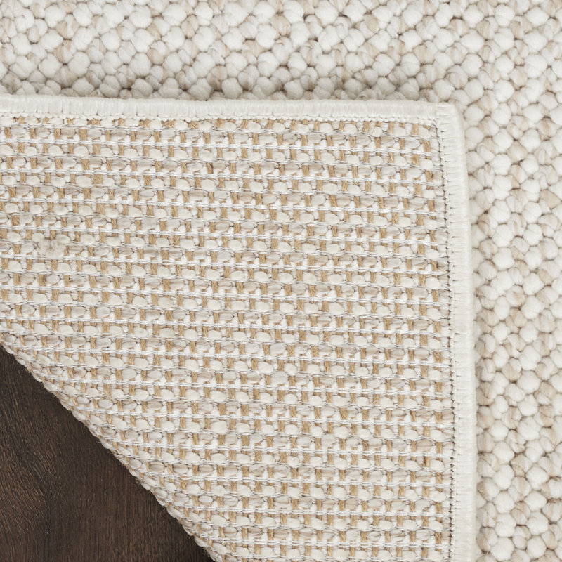 Tapis Bagby, Rectangle 9 pi x 12 pi, Ivoire/beige