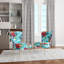Camouflage tendance - Chaise d'appoint rembourrée en velours