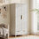 Armoire garde-robe 2 portes 1 tiroir