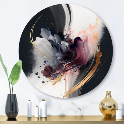 " Gold Purple Transcending Complexity I "