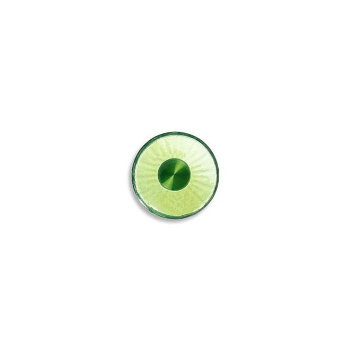 Oversized Zen 2" Diameter Round Knob, Green