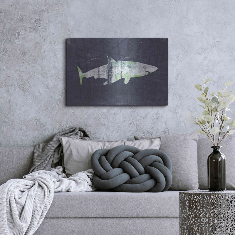 " Shark I " by Linda Woods, 24'' H X 36'' W
