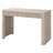 Palmera 47.5" Wide Rectangular Fluted Desk in Alder White-914102422