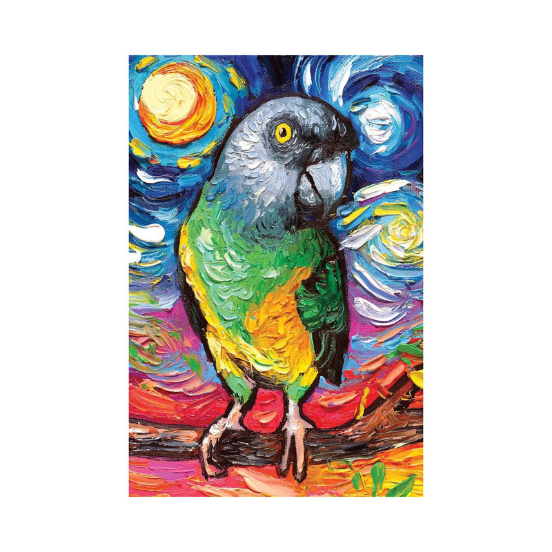 Senegal Night by Aja Trier - Wrapped Canvas Print, 66.04 cm H x 45.72 cm W x 1.91 cm D