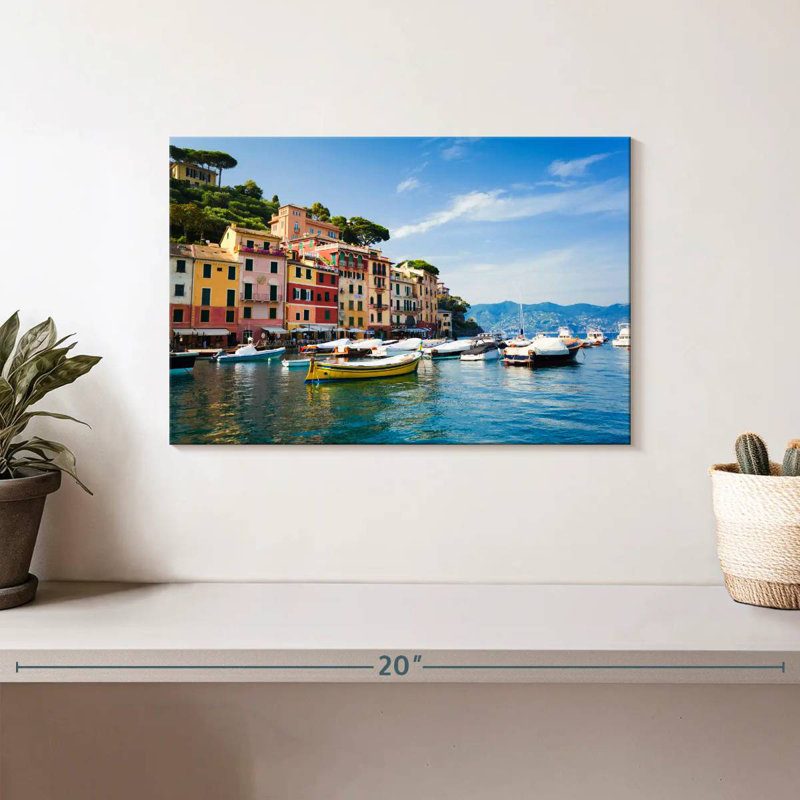 Sebbie Portofino, bord de mer, H 8 po x l 12 po
