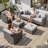 Outdoor Furniture With Sofa 6-piece Set-102079212