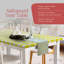 Nappe de cuisine en polyester - Élastique, imperméable, lavable, convient à la table, motif à carreaux-1280866731-1280866724