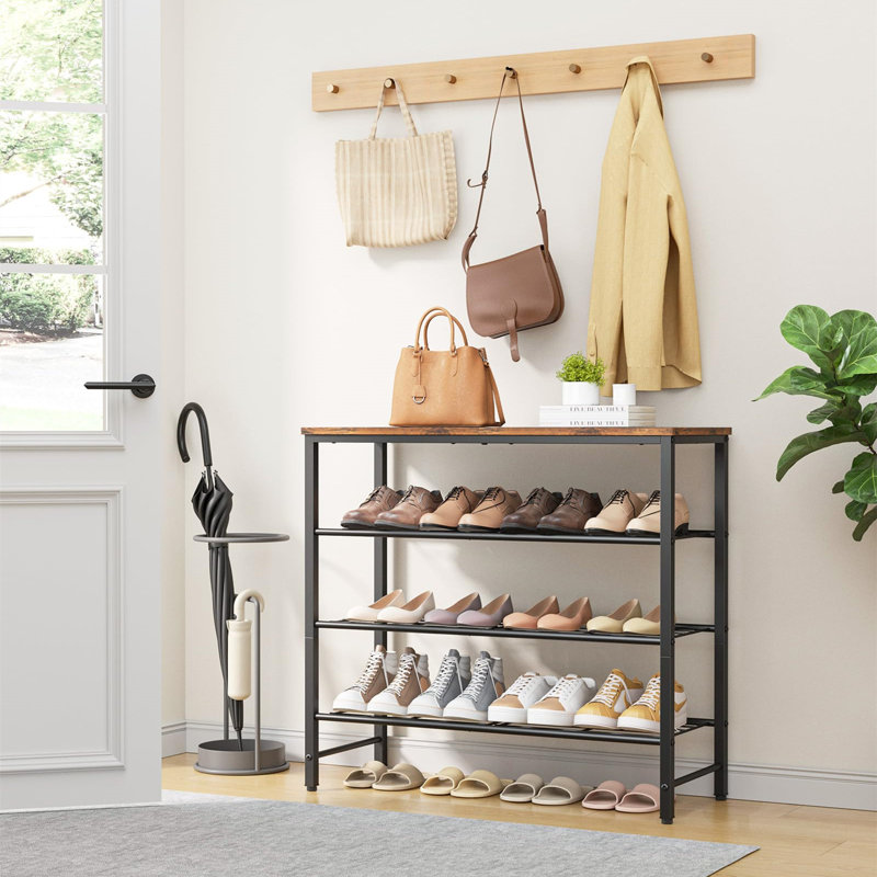 16 Pair Shoe Rack