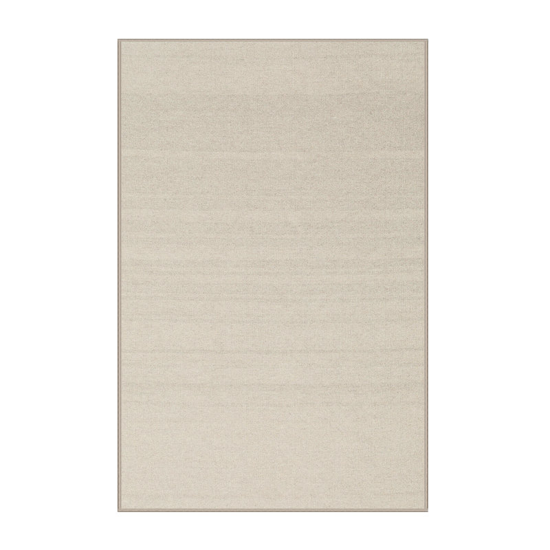 Surface beige contemporaine tapis, Rectangle 5 pi x 7 pi