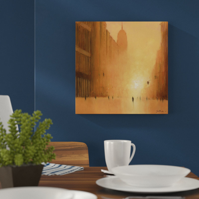 Jon Barker - No Frame Painting, 40cm H x 40cm W, Yellow