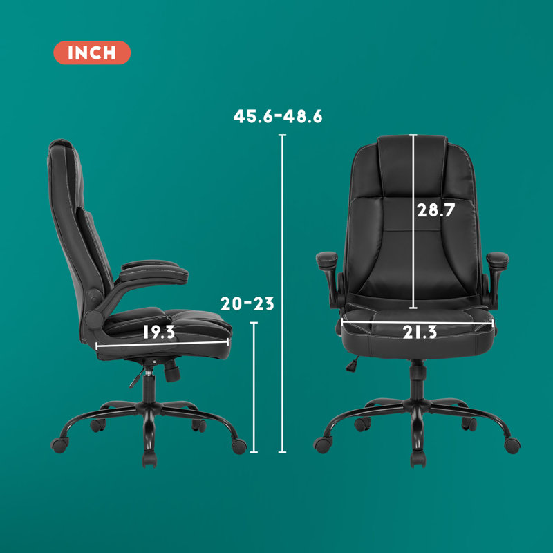 Fauteuil de conférence ergonomique, Noir