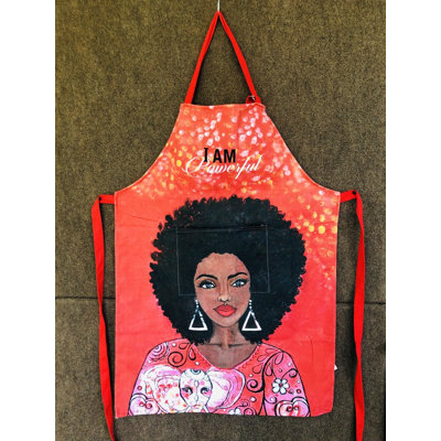 No Pattern Bib Apron