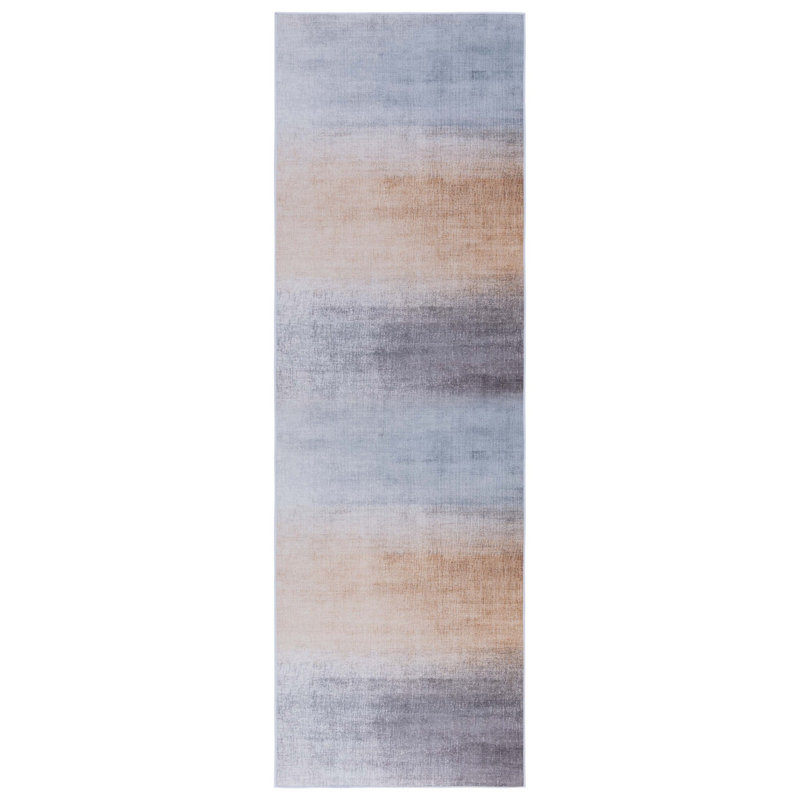 Tacoma Performance Machine Washable Abstract Rug, Runner 2'6" x 8'