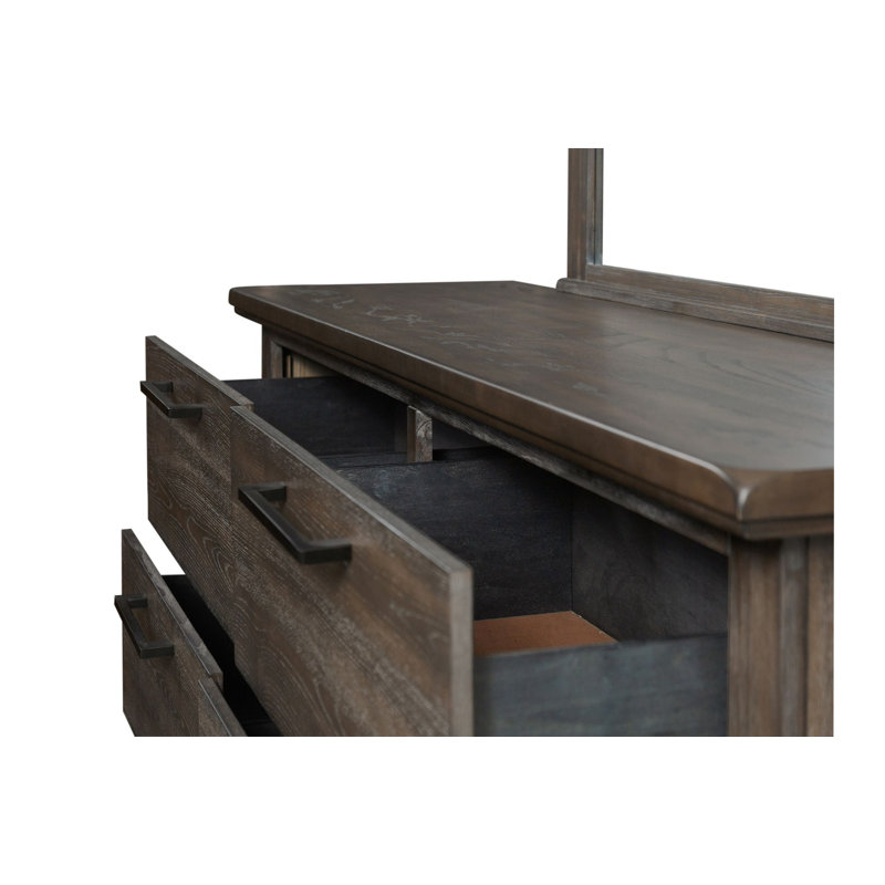 Ensemble de chambre à coucher avec banc de rangement Guthmiller, Grand, gris