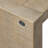 Jearline Modern Solid Wood Console Table with Wire Brushed Texture | 15" Slim Depth, Multi-Functional Use-64208249-5364431