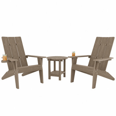 Schock Plastic Outdoor Adirondack Chair