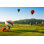 Cristaly Hot Air Balloon Flying - Photographie sur toile tendue