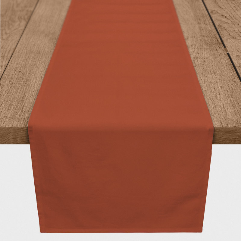 Costantina Rectangle Polyester Table Runner, 16" D x 72" L, Brown