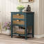 Table d'appoint 2 tiroirs, table de bout-305905294