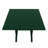 Laguna 5-Piece Square Table Folding Highback Chair Dining Set-110479633