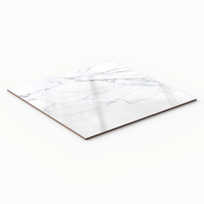Vida White Polished 24x24 Porcelain Floor & Wall Tile (15.5 Sq. Ft./Case)