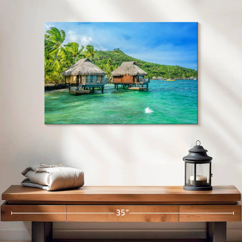 Maison Bora Bora Gillard, H 16 po x l 24 po