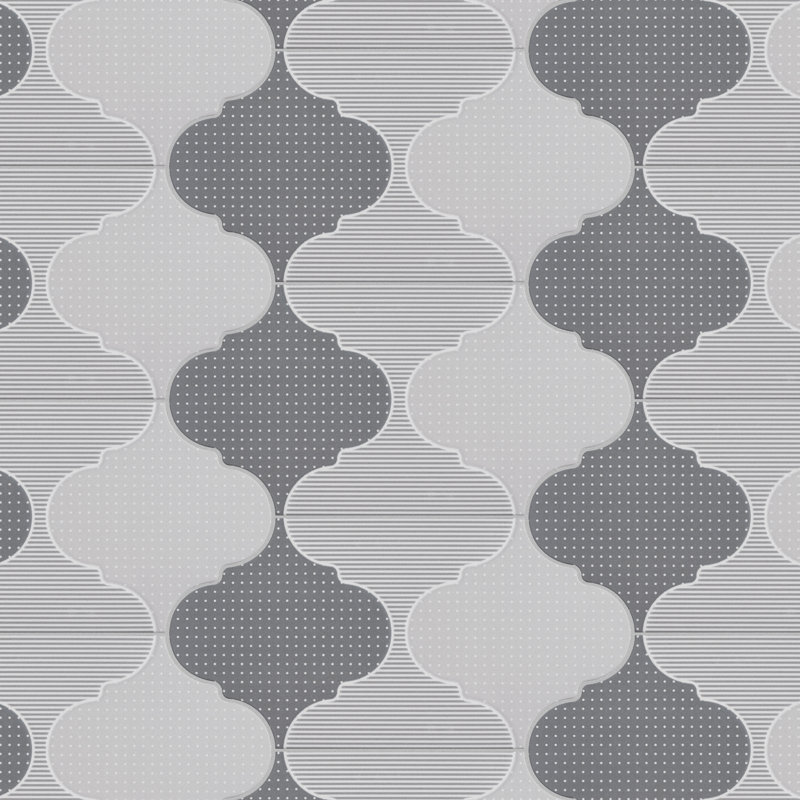 Arpeggio Rondo Provenzal 6" x 13" Porcelain Patterned Wall & Floor Tile