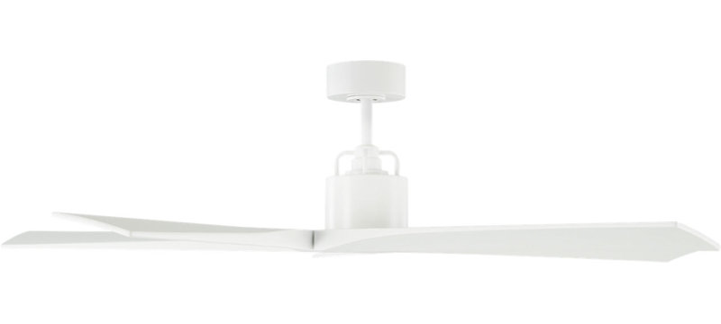 Aspen, Matte White with Matte White Blades, 56" Wide