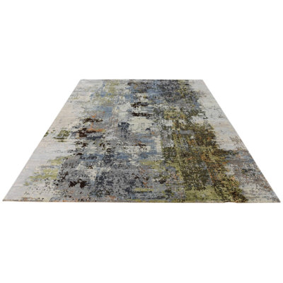 Contemporary One-of-a-Kind Rectangle 9'1" X 11'11" Area Rug