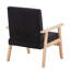 Fauteuil d'appoint en velours Bleona-107227489