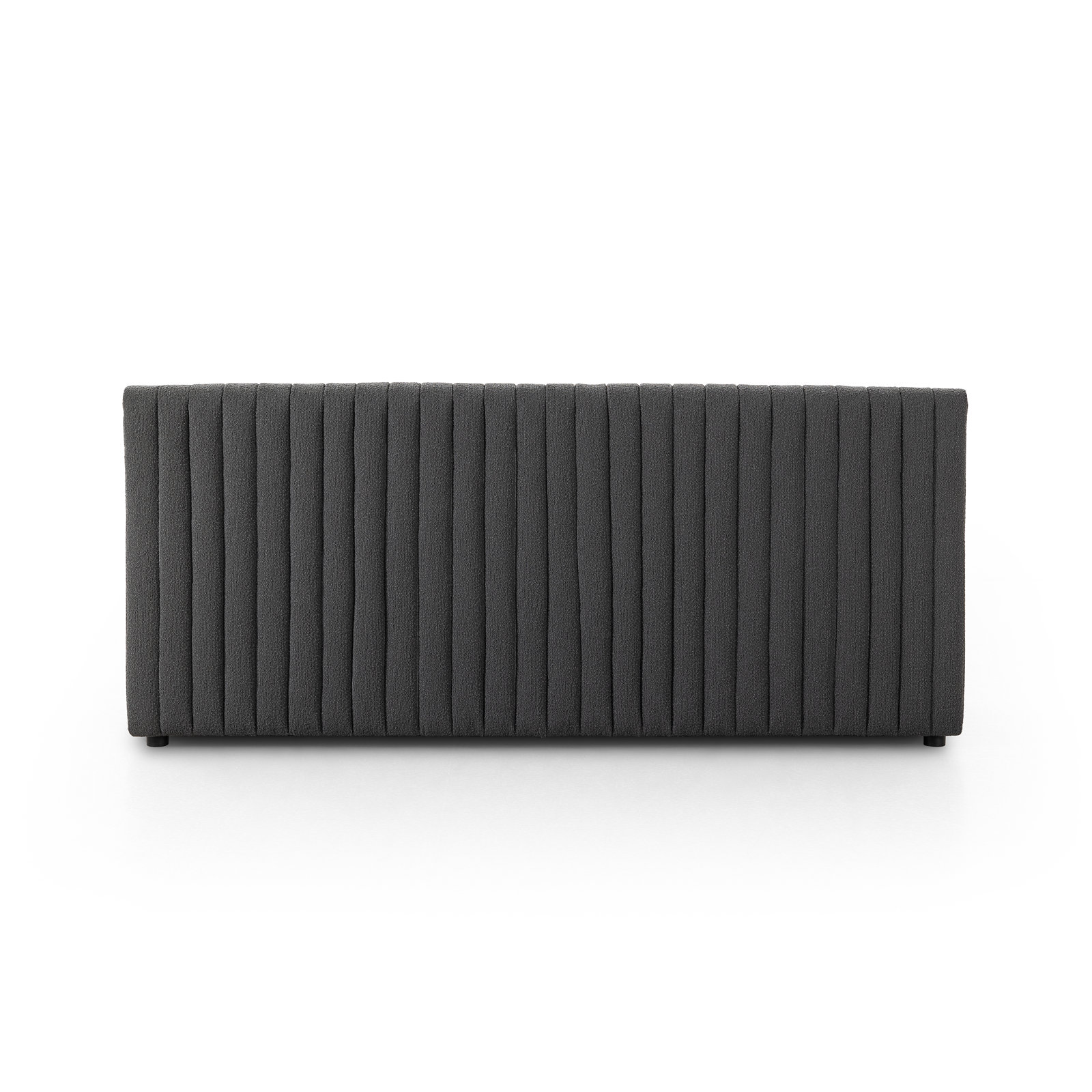 Brandt Bench, 31.5" H x 72" W x 28" D, Fiqa Charcoal Boucle