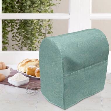 Turquoise/White Stand Mixer Cover East Urban Home