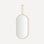 Hanging Pill Framed Mirror