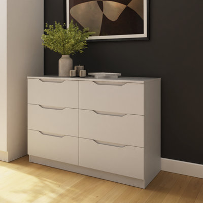 110cm W 6 - Drawer Chest of Drawers