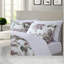 Chic Floral Bedding Set, Soft Polyester Microfiber, Modern Mauve Design