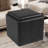 Black Faux Leather-282024566