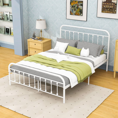 Queen Metal Platform Bed Frame
