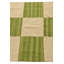 Tapis de couloir vert ivoire Orta