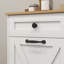 Armoire de rangement pour salle de bain avec panier à linge inclinable, paniers doubles et conception anti-basculement pour une vie organisée