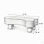 Table basse irrégulière avec plateau rabattable et compartiment de rangement caché
